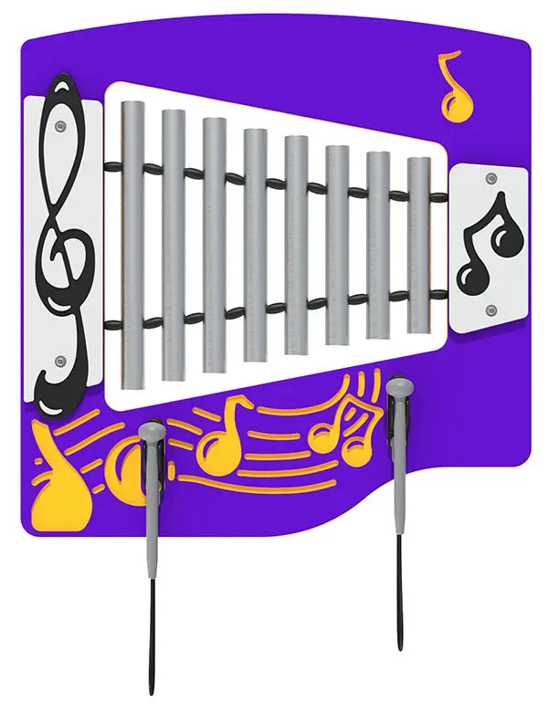 Ally Tube Glockenspiel Musical Play Panel