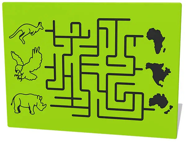 Animal Origins Maze Play Panel