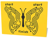 Butterfly Maze Play Panel