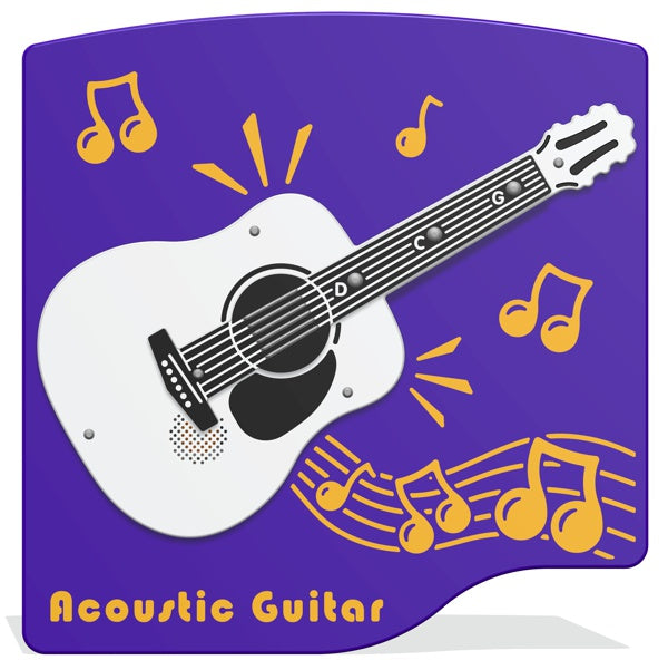 PlayTronic Acoustic Guitar Musical Play Panel