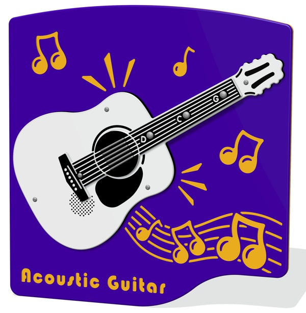 PlayTronic Acoustic Guitar Musical Play Panel