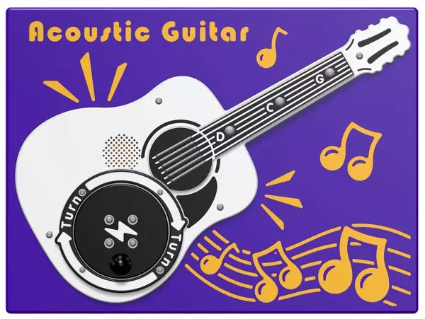 RotoGen Acoustic Guitar Musical Play Panel