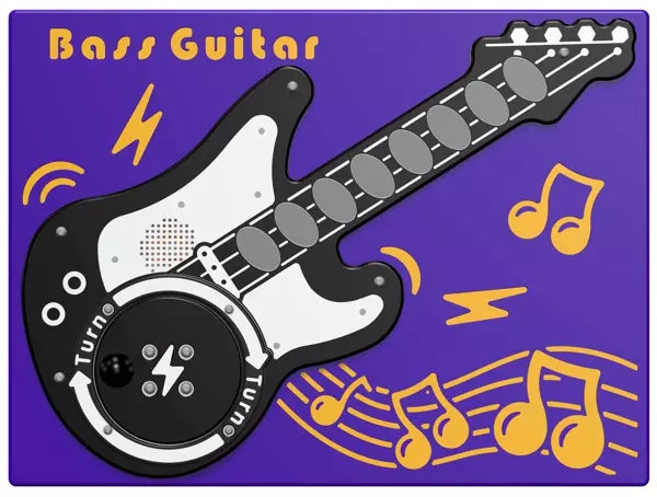 RotoGen Bass Guitar Musical Play Panel