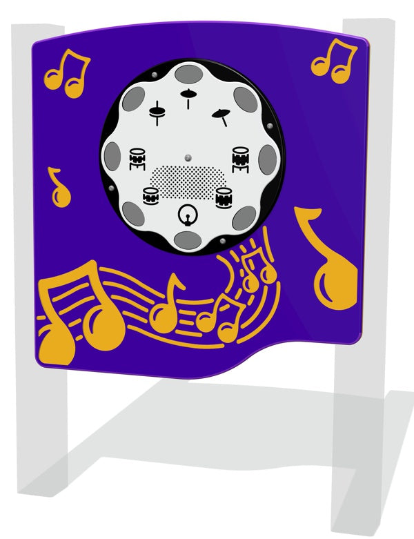 PlayTronic Drums Musical Play Panel