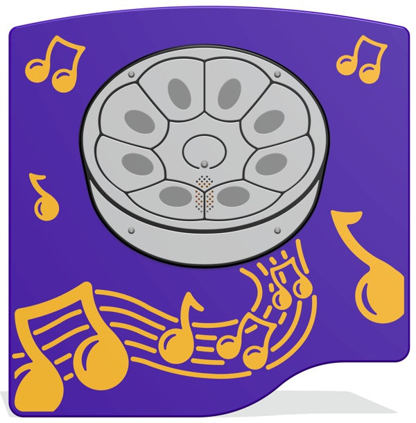PlayTronic Steel Pan Musical Play Panel
