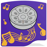 PlayTronic Steel Pan Musical Play Panel