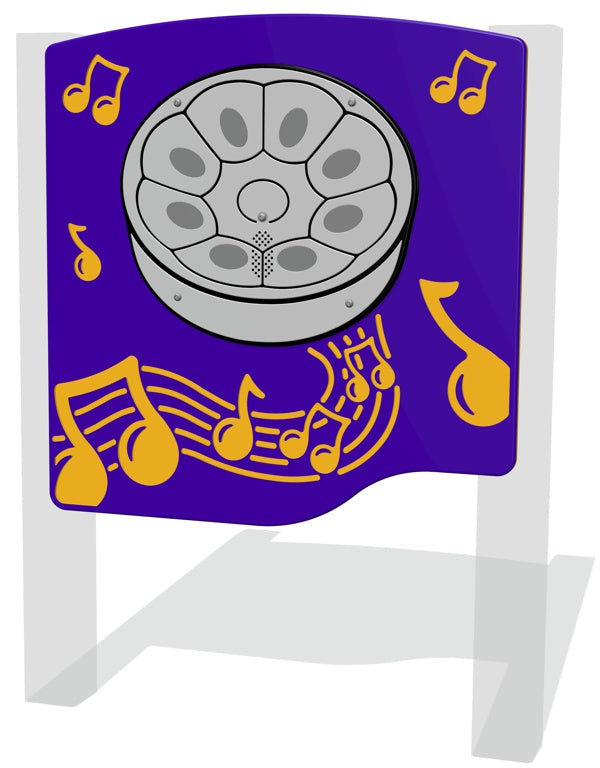 PlayTronic Steel Pan Musical Play Panel