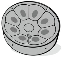 PlayTronic Tongue Drum Panel Insert