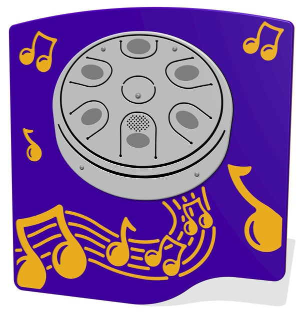 PlayTronic Tongue Drum Musical Play Panel