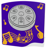 PlayTronic Tongue Drum Musical Play Panel