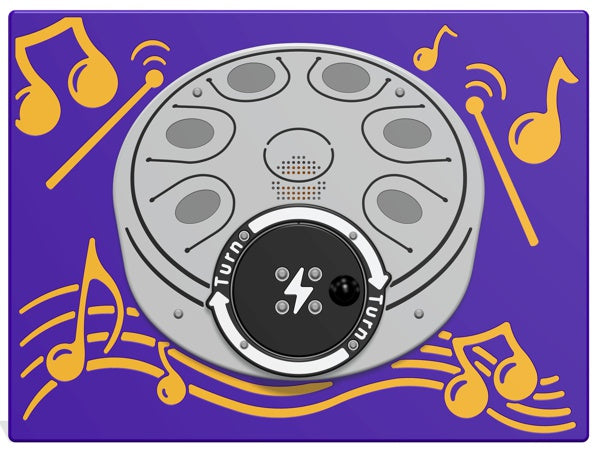 RotoGen Tongue Drum Musical Play Panel