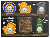 PlayTronic Tin Can Alley Reactions Game Panel