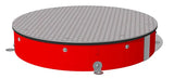 Round Platform @ 800mm x 600mm High BLUE