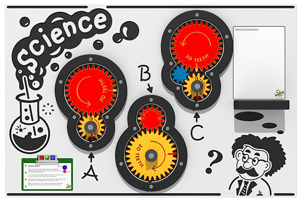 Scientific Gears Play Panel