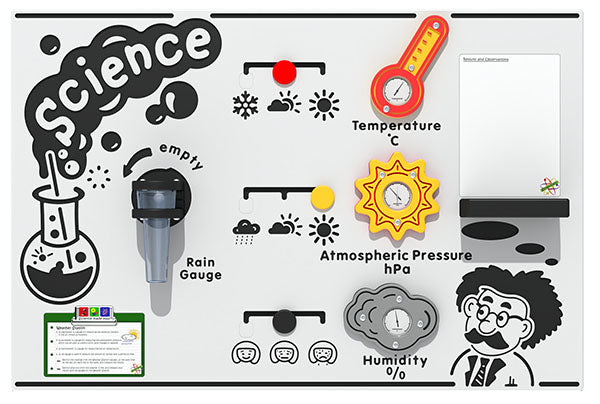 Scientific Weather Station Play Panel