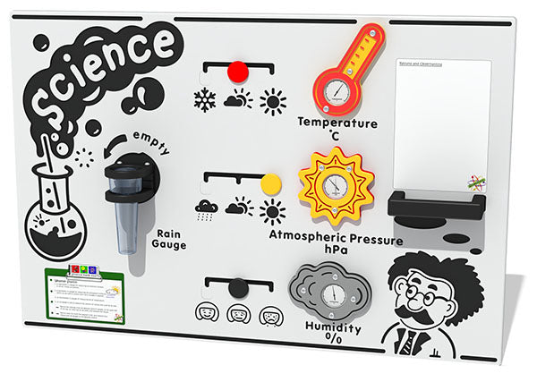 Scientific Weather Station Play Panel