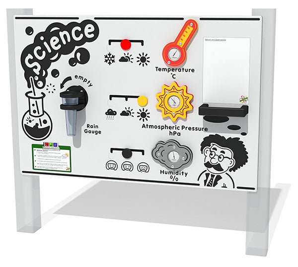 Scientific Weather Station Play Panel