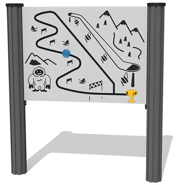 Ski Slalom Play Panel