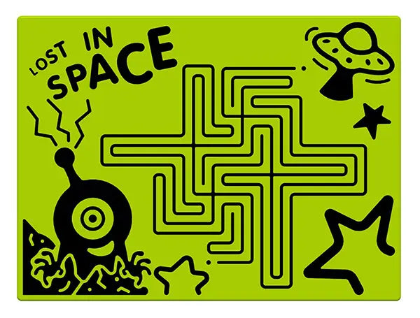 Lost in Space Maze Play Panel
