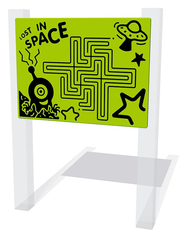 Lost in Space Maze Play Panel