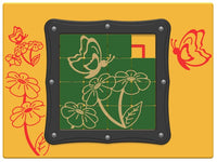 Tile Slide Butterfly Play Panel