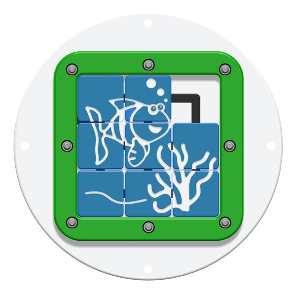 Mini Tile Slide Fish Panel Insert