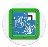 Mini Tile Slide Fish Panel Insert