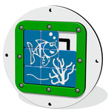 Mini Tile Slide Fish Panel Insert