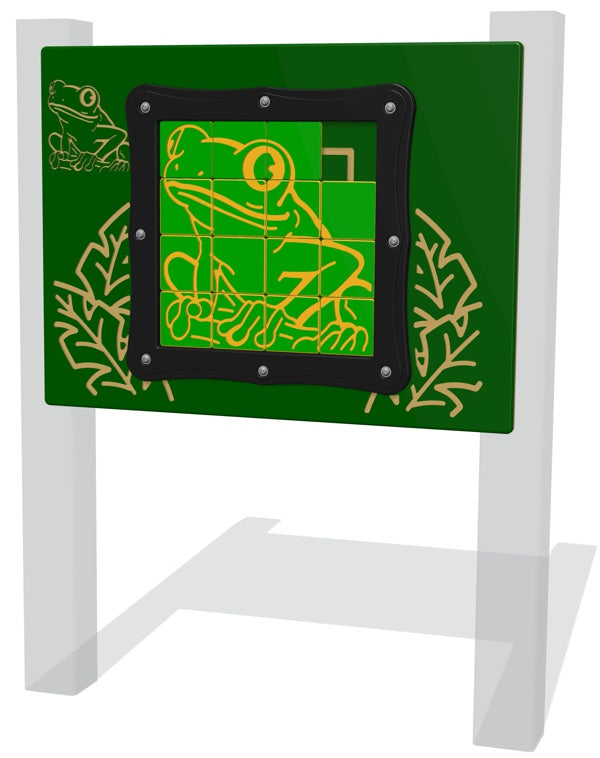 Tile Slide Frog Play Panel