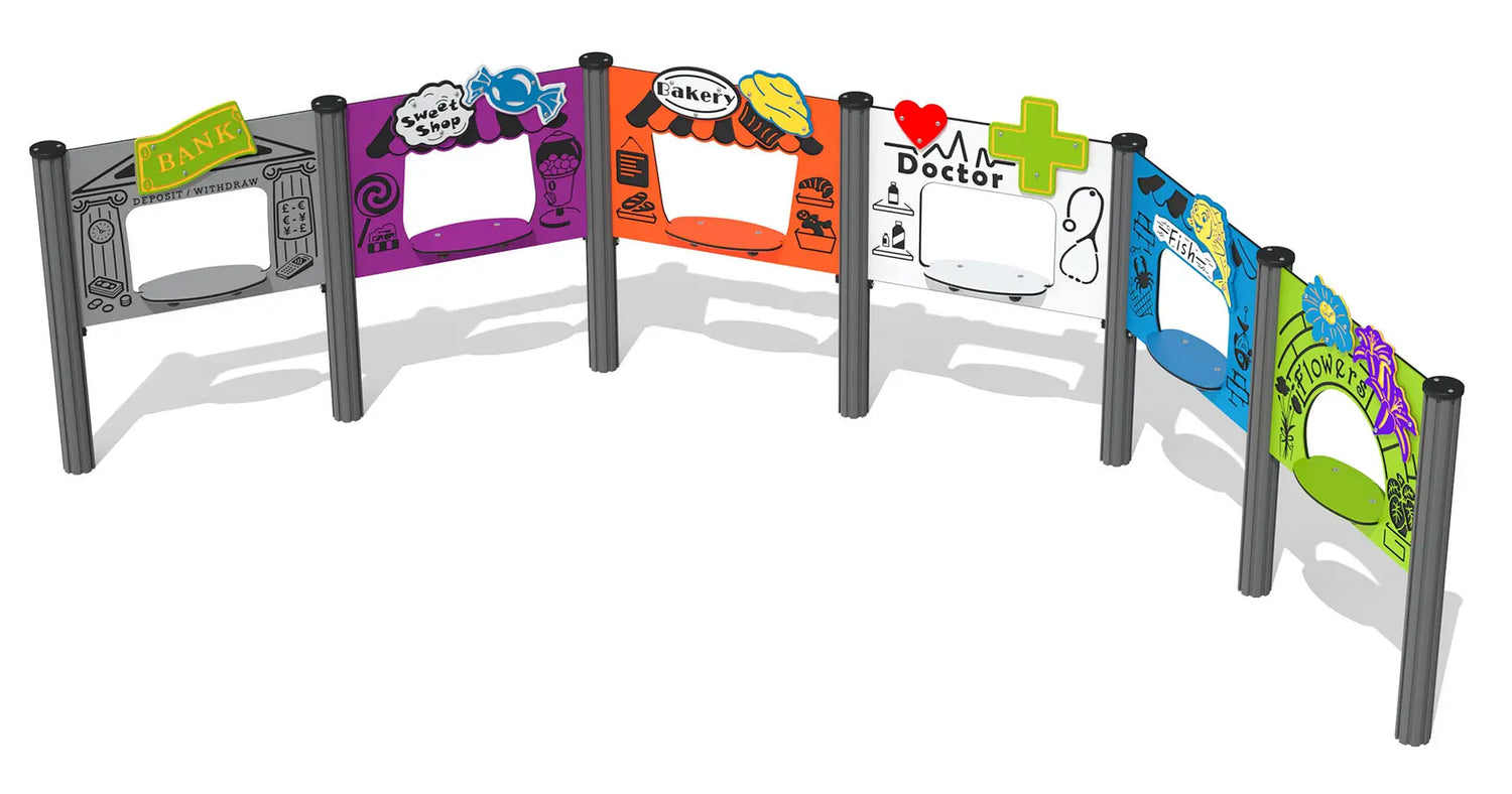 Toy Town Play Panel Set (6 Panels)