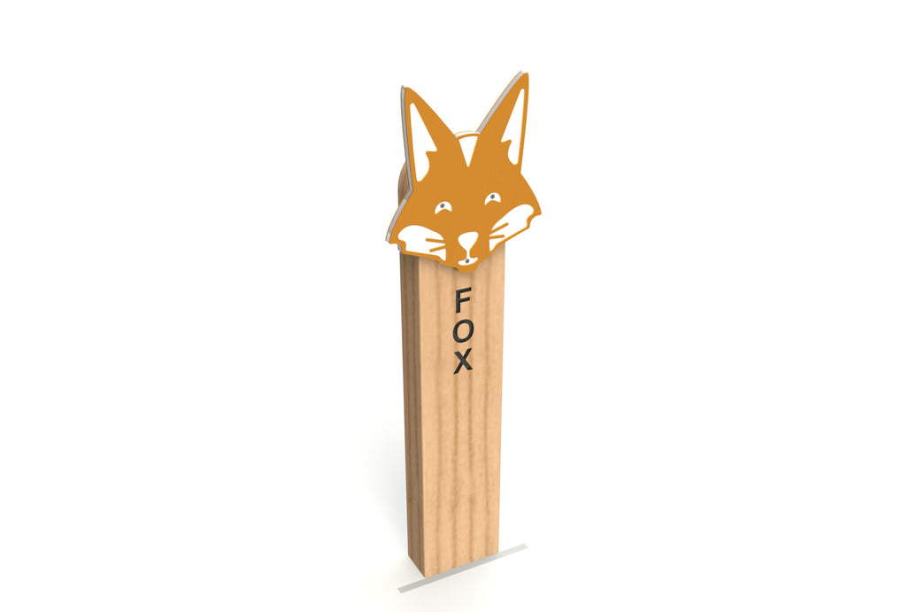 Fox Animal Post