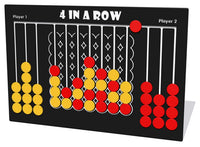 Giant 4 in a Row Game Play Panel