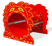 Lion Crawl Through Play Tunnel
