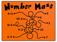 Number Maze Play Panel
