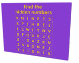 Number Search Play Panel
