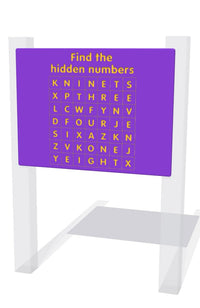 Number Search Play Panel
