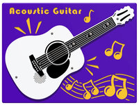 PlayTronic Acoustic Guitar Musical Play Panel