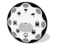 PlayTronic Drum Kit Panel Insert