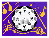 PlayTronic Drums Musical Play Panel