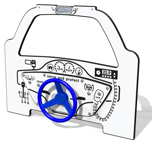 PlayTronic Police Car Panel
