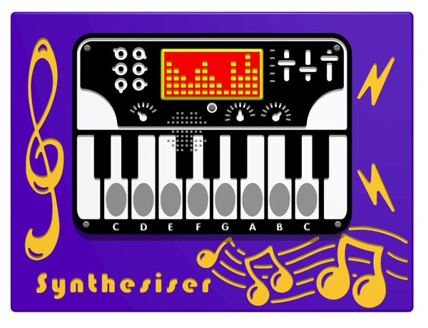PlayTronic Synthesiser Musical Play Panel