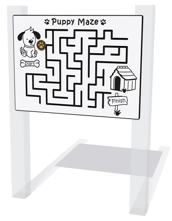 Puppy Maze Play Panel