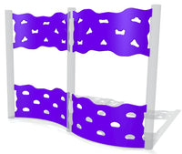 Rocky Split-Traverse Wall (4 Panel Set)