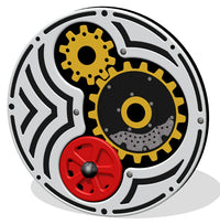 Round Tumble Ball Cog Panel Insert