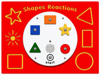 PlayTronic Shapes Reactions Game Panel