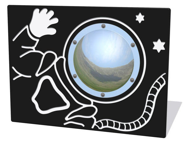 Spaceman Play Panel with Mirrored Dome