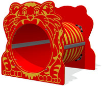 Tiger Crawl Through Play Tunnel