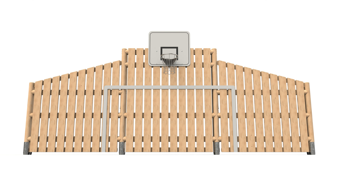 Timber Goal Wall