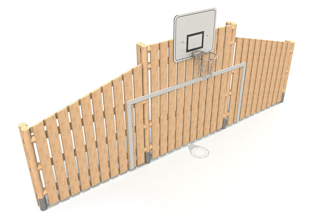 Timber Goal Wall