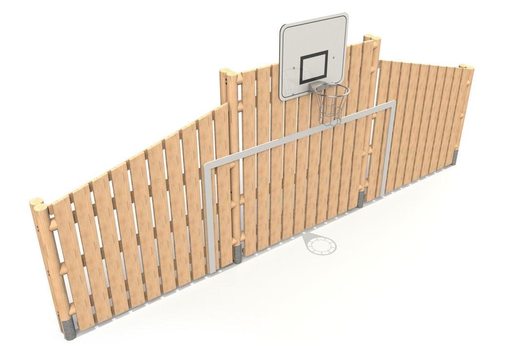 Timber Goal Wall
